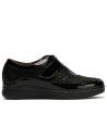 Pitillos - 10703 - NEGRO - 10703 - NEGRO - Deportivo Velcro en charol con lycra de mujer color negro - 1