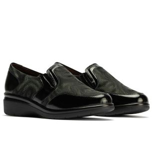 Pitillos - 10720 - NEGRO - 10720 - NEGRO - Manoletina Lycra de mujer color negro - 1 2