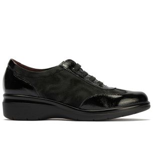 Pitillos - 10722 - NEGRO - 10722 - NEGRO - Deportivo elásticos en charol de mujer color negro - 1