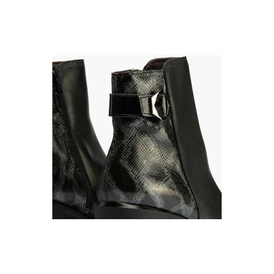 Pitillos - 10742 - NEGRO - 10742 - NEGRO - Botin en napa de mujer color negro - 4
