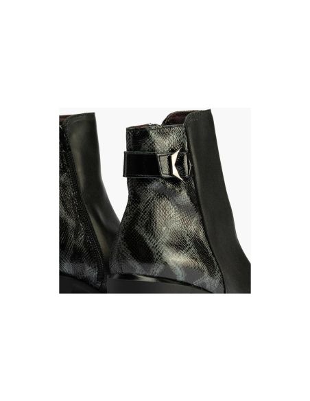 Pitillos - 10742 - NEGRO - 10742 - NEGRO - Botin en napa de mujer color negro - 4