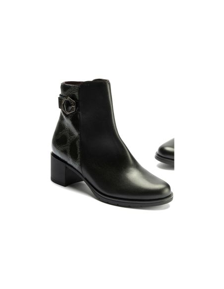 Pitillos - 10742 - NEGRO - 10742 - NEGRO - Botin en napa de mujer color negro - 6