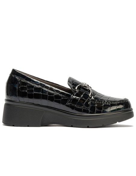 Pitillos - 10750 - MARINO - 10750 - MARINO - Mocasín en Coco charol de mujer color marino - 1