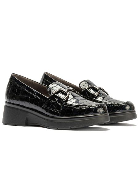 Pitillos - 10750 - MARINO - 10750 - MARINO - Mocasín en Coco charol de mujer color marino - 2