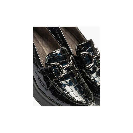 Pitillos - 10750 - MARINO - 10750 - MARINO - Mocasín en Coco charol de mujer color marino - 4