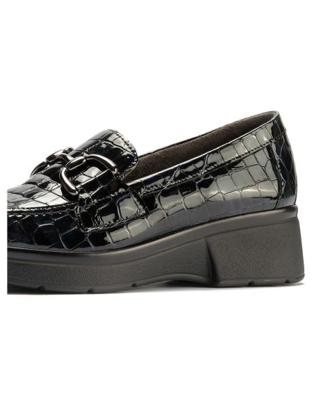Pitillos - 10750 - MARINO - 10750 - MARINO - Mocasín en Coco charol de mujer color marino - 5