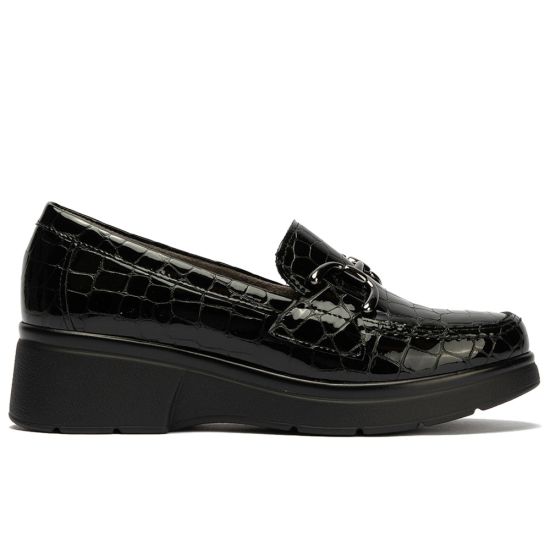Pitillos - 10750 - NEGRO - 10750 - NEGRO - Mocasín en Coco charol de mujer color negro - 1