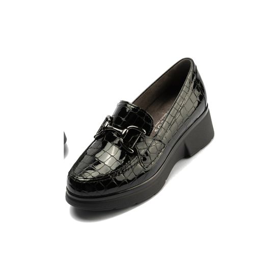 Pitillos - 10750 - NEGRO - 10750 - NEGRO - Mocasín en Coco charol de mujer color negro - 4