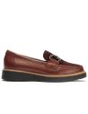 Pitillos - 10763 - BURDEOS - 10763 - BURDEOS - Mocasín Combinado Ante de mujer color burdeos - 1