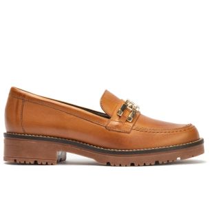 Pitillos - 10775 - CUERO - 10775 - CUERO - Mocasín en Napa con adorno de mujer color cuero - 1