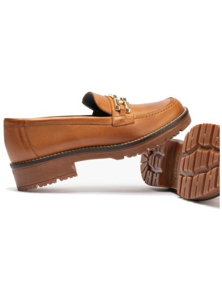 Pitillos - 10775 - CUERO - 10775 - CUERO - Mocasín en Napa con adorno de mujer color cuero - 5