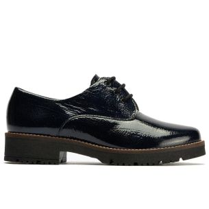 Pitillos - 10782 - MARINO - 10782 - MARINO - Blucher en Charol con cordones de mujer color marino - 1