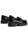 Pitillos - 10790 - NEGRO - 10790 - NEGRO - Mocasín con Flecos en Charol de mujer color negro - 3