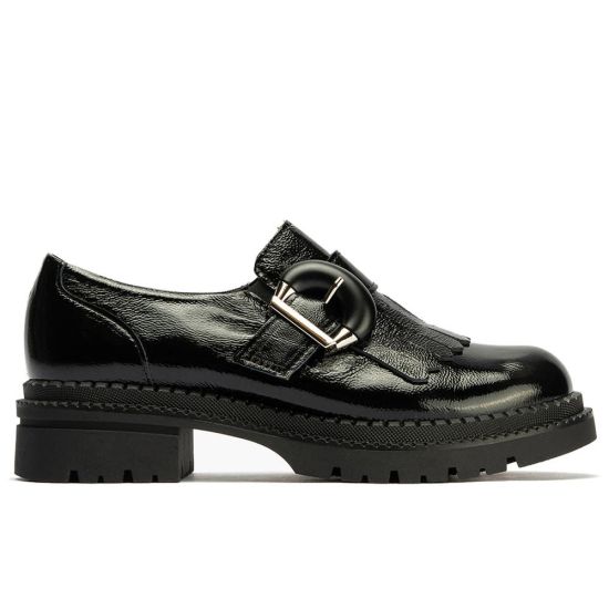 Pitillos - 10791 - NEGRO - 10791 - NEGRO - Abotinado en Charol de mujer color negro - 1