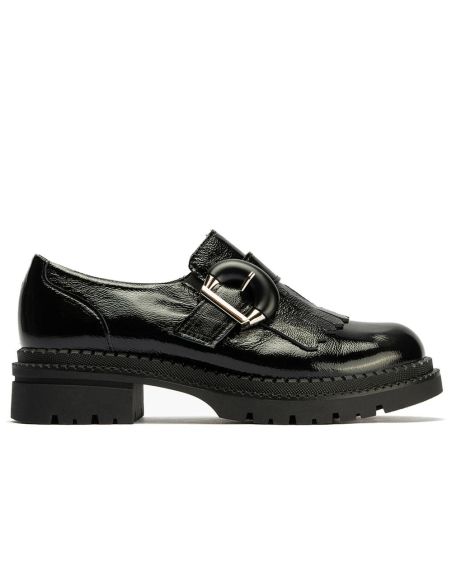 Pitillos - 10791 - NEGRO - 10791 - NEGRO - Abotinado en Charol de mujer color negro - 1