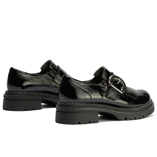 Pitillos - 10791 - NEGRO - 10791 - NEGRO - Abotinado en Charol de mujer color negro - 3