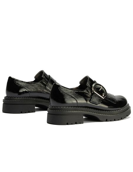 Pitillos - 10791 - NEGRO - 10791 - NEGRO - Abotinado en Charol de mujer color negro - 3