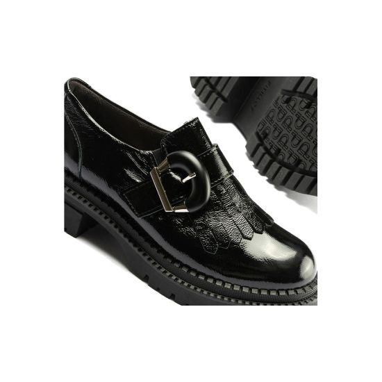 Pitillos - 10791 - NEGRO - 10791 - NEGRO - Abotinado en Charol de mujer color negro - 4