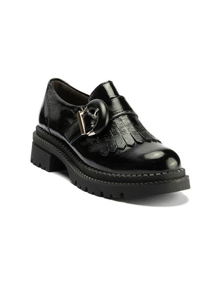 Pitillos - 10791 - NEGRO - 10791 - NEGRO - Abotinado en Charol de mujer color negro - 6