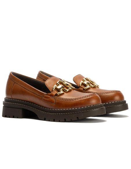 Pitillos - 10795 - CUERO - 10795 - CUERO - Mocasín en Napa con adorno de mujer color cuero - 2