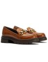 Pitillos - 10795 - CUERO - 10795 - CUERO - Mocasín en Napa con adorno de mujer color cuero - 2