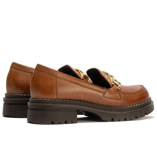 Pitillos - 10795 - CUERO - 10795 - CUERO - Mocasín en Napa con adorno de mujer color cuero - 3