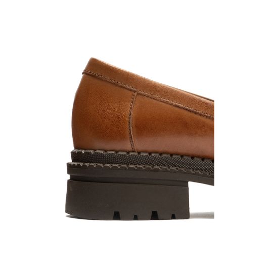 Pitillos - 10795 - CUERO - 10795 - CUERO - Mocasín en Napa con adorno de mujer color cuero - 5