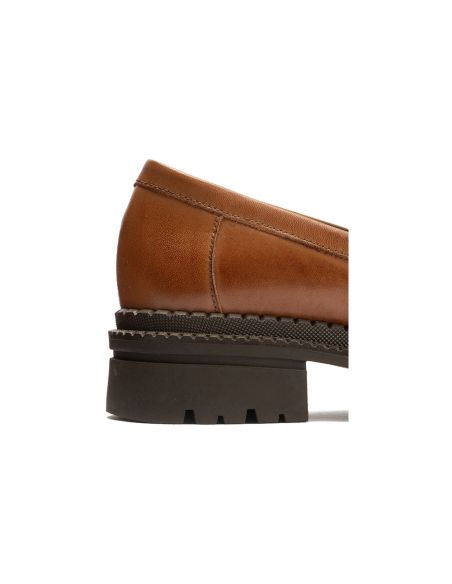 Pitillos - 10795 - CUERO - 10795 - CUERO - Mocasín en Napa con adorno de mujer color cuero - 5