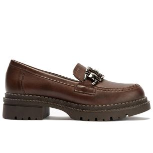 Pitillos - 10795 - MARRON - 10795 - MARRON - Mocasín en Napa con adorno de mujer color marron - 1