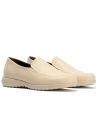 Pitillos - 108 - CREMA - 108 - CREMA - Mocasín Mujer Cuña Baja Beige - 4
