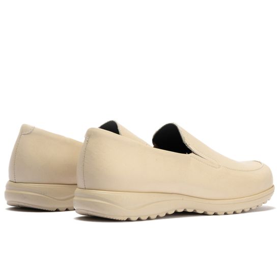 Pitillos - 108 - CREMA - 108 - CREMA - Mocasín Mujer Cuña Baja Beige - 5