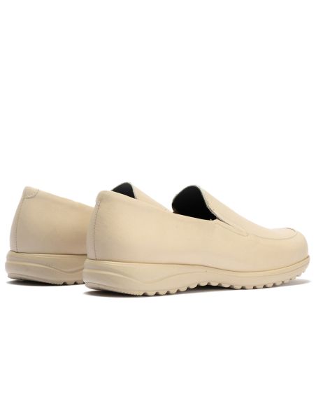 Pitillos - 108 - CREMA - 108 - CREMA - Mocasín Mujer Cuña Baja Beige - 5