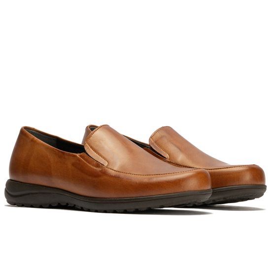 Pitillos - 108 - CUERO - 108 - CUERO - Mocasín Mujer Cuña Baja Marrón Claro - 3