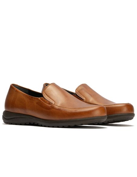 Pitillos - 108 - CUERO - 108 - CUERO - Mocasín Mujer Cuña Baja Marrón Claro - 4