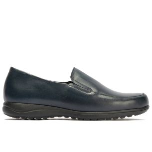 Pitillos - 108 - MARINO - 108 - MARINO - Mocasín Mujer Cuña Baja Azul - 1