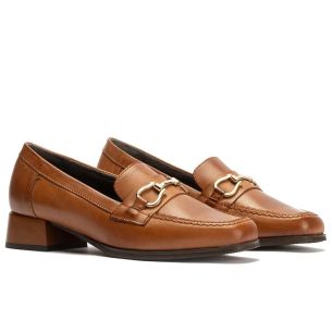 Pitillos - 10816 - CUERO - 10816 - CUERO - Mocasin en Napa con adorno de mujer color cuero - 1 2