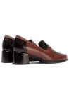 Pitillos - 10823 - BURDEOS - 10823 - BURDEOS - Mocasín con tacón medio de mujer color burdeos - 3