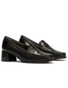 Pitillos - 10823 - NEGRO - 10823 - NEGRO - Mocasín con tacón medio de mujer color negro - 2