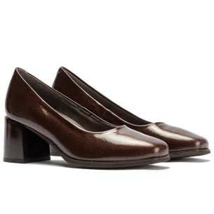 Pitillos - 10830 - MARRON - 10830 - MARRON - Salón en Charol de mujer color marron - 1 2
