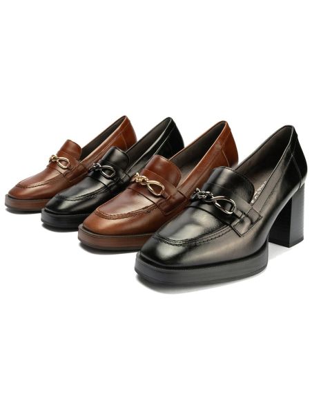 Pitillos - 10860 - NEGRO - 10860 - NEGRO - Mocasín con Adorno de mujer color negro - 6