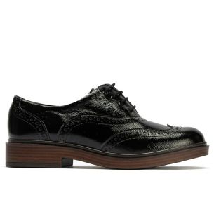 Pitillos - 10891 - NEGRO - 10891 - NEGRO - Ingles en Charol con cordones de mujer color negro - 1