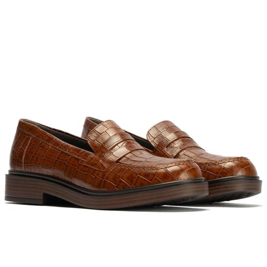 Pitillos - 10893 - CUERO - 10893 - CUERO - Mocasín en Coco de mujer color cuero - 2