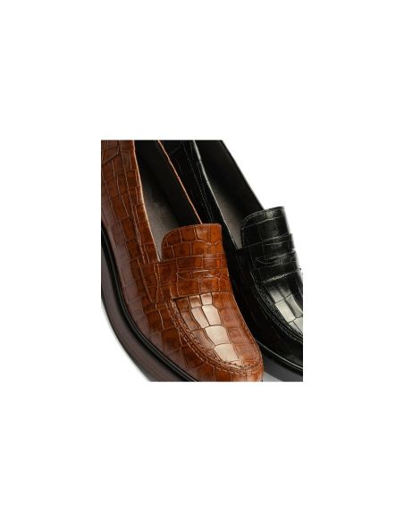 Pitillos - 10893 - CUERO - 10893 - CUERO - Mocasín en Coco de mujer color cuero - 7