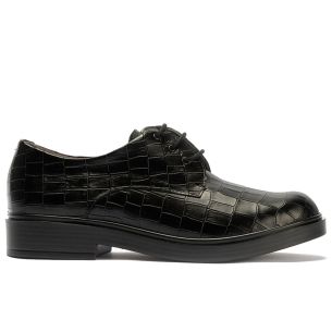 Pitillos - 10894 - NEGRO - 10894 - NEGRO - Blucher en Coco con cordones de mujer color negro - 1