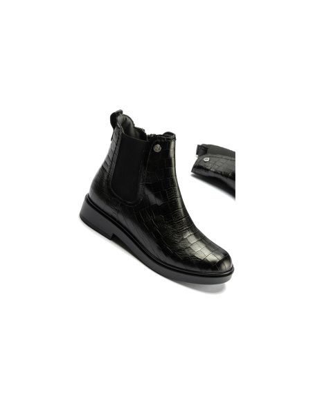 Pitillos - 10895 - NEGRO - 10895 - NEGRO - Botín Chelsey en Coco de mujer color negro - 5