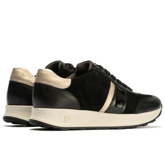 Pitillos - 10906 - NEGRO - 10906 - NEGRO - Deportivo Combinado con Serraje de mujer color negro - 3