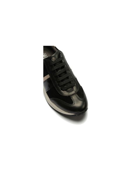 Pitillos - 10906 - NEGRO - 10906 - NEGRO - Deportivo Combinado con Serraje de mujer color negro - 5