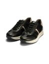 Pitillos - 10906 - NEGRO - 10906 - NEGRO - Deportivo Combinado con Serraje de mujer color negro - 6
