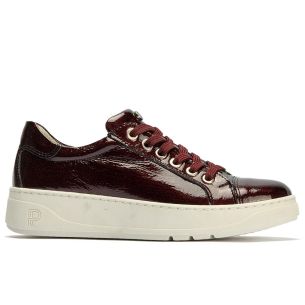Pitillos - 10921 - BURDEOS - 10921 - BURDEOS - Basket en Charol con cordones de mujer color burdeos - 1