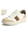 Pitillos - 10923-2 - BLANCO - 10923-2 - BLANCO - Basket Combinado con leopardo de mujer color blanco - 2